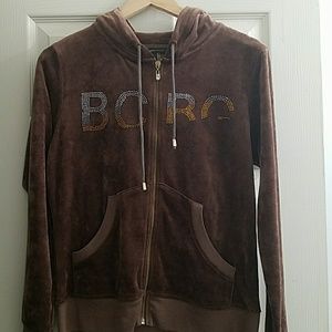 Bcbg zip up hoodie